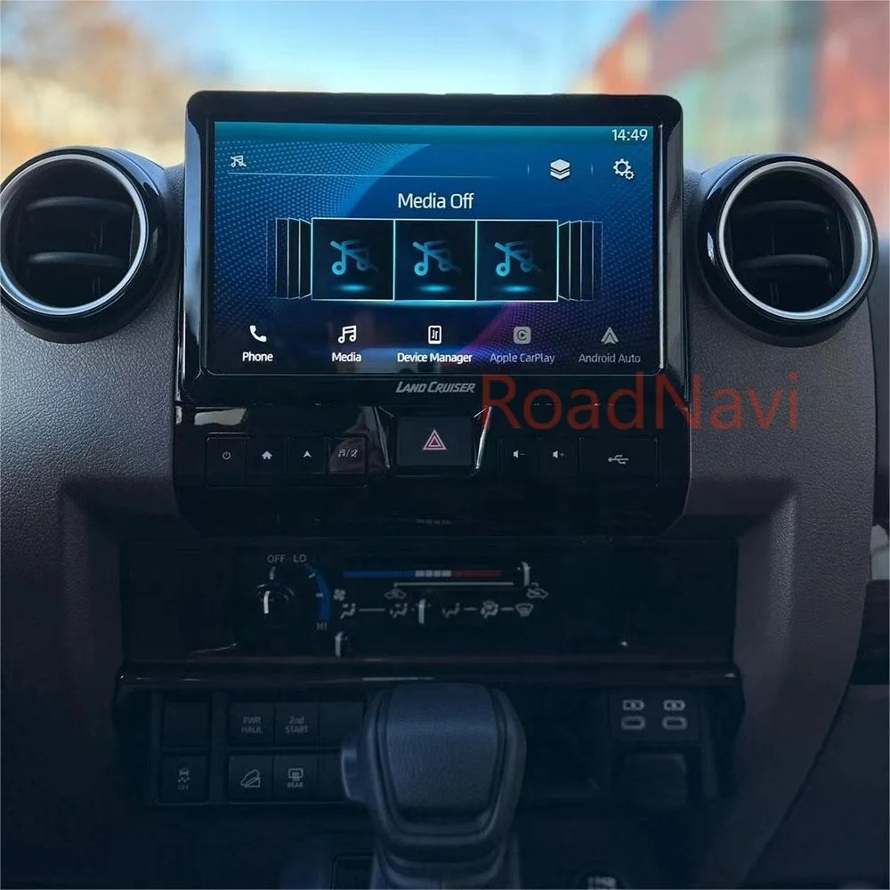 13 Car Radio Wireless CarPlay Gps Navi For Toyota Cruiser LC70 LC71 LC75 LC79 2011-2022 Update To 2024
