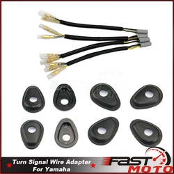 For Yamaha YZF R1 R3 R6 R15 R25 MT03 MT07 MT09 MT25 MT 03 09 10 Turn Signal Wiring Plug Adapter Lead & Indicators Spacer Gasket