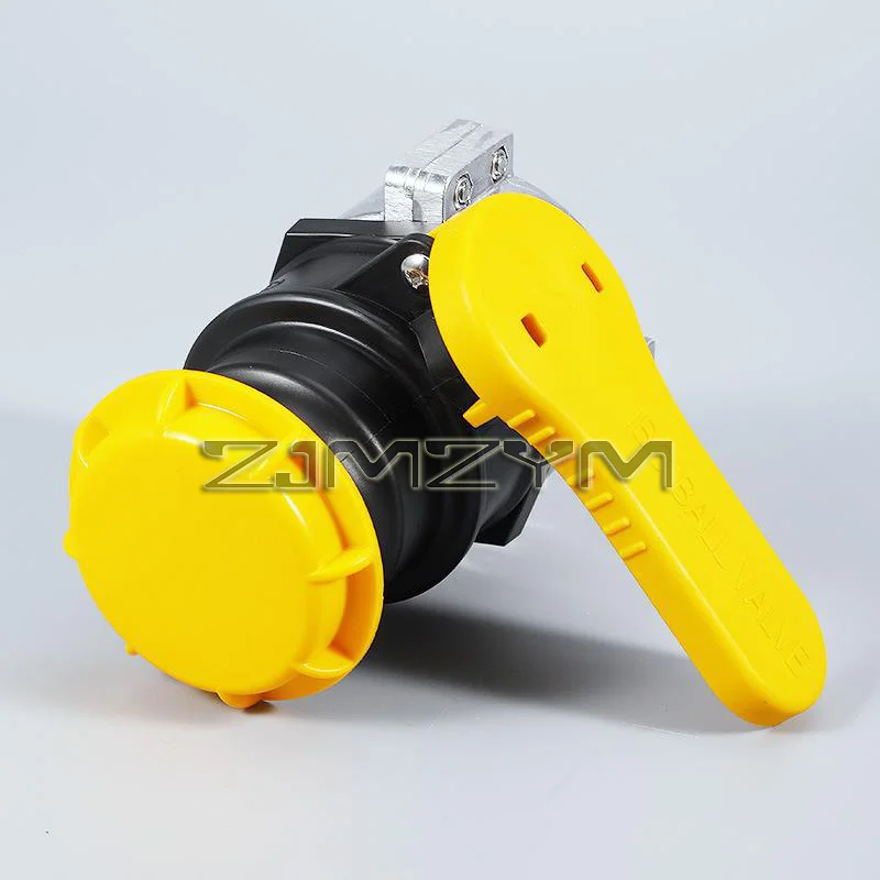 Durable 75MM IBC Tank Valve Replacement Corrosion Resistant Ball And Butterfly Valve for Industrial Use