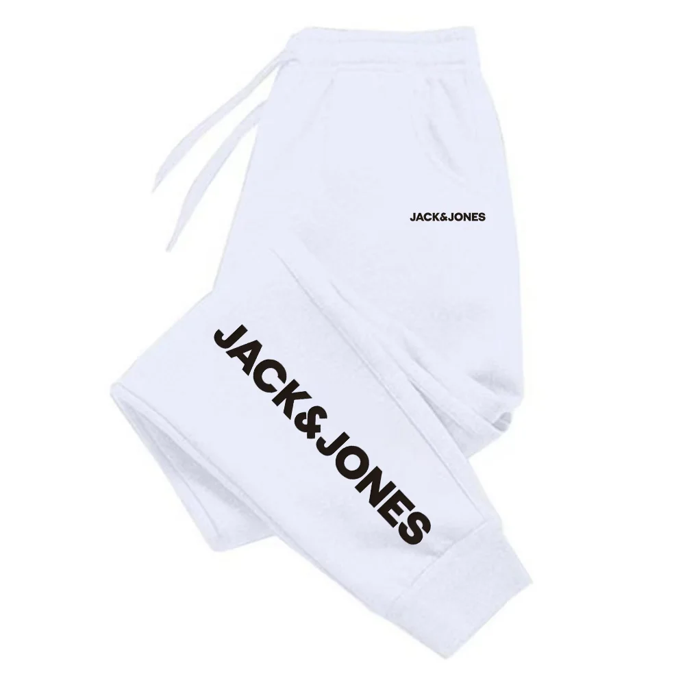 Herren-Trainingshose, Jogginghose, Sweatpants, Frühling, Herbst, Fleece-Hose, Herrenbekleidung, Fitness, Sport, Damen, lockere Winterhose – Detail 2