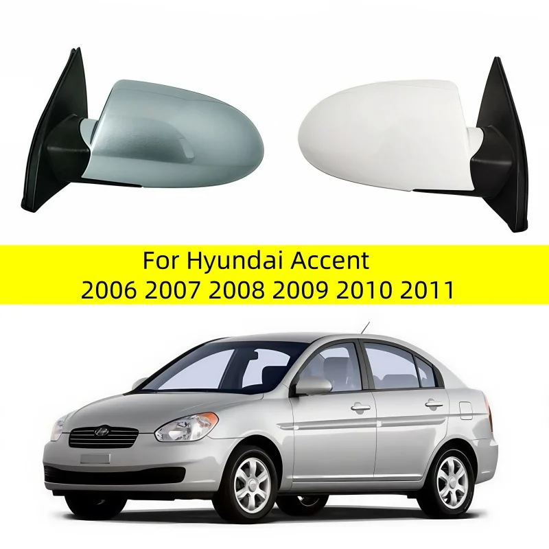 

Pop Car Door Rearview Mirror Assembly Outside Rearview Side Mirror Assy For Hyundai Accent 2006 2007 2008 2009 2010 2011