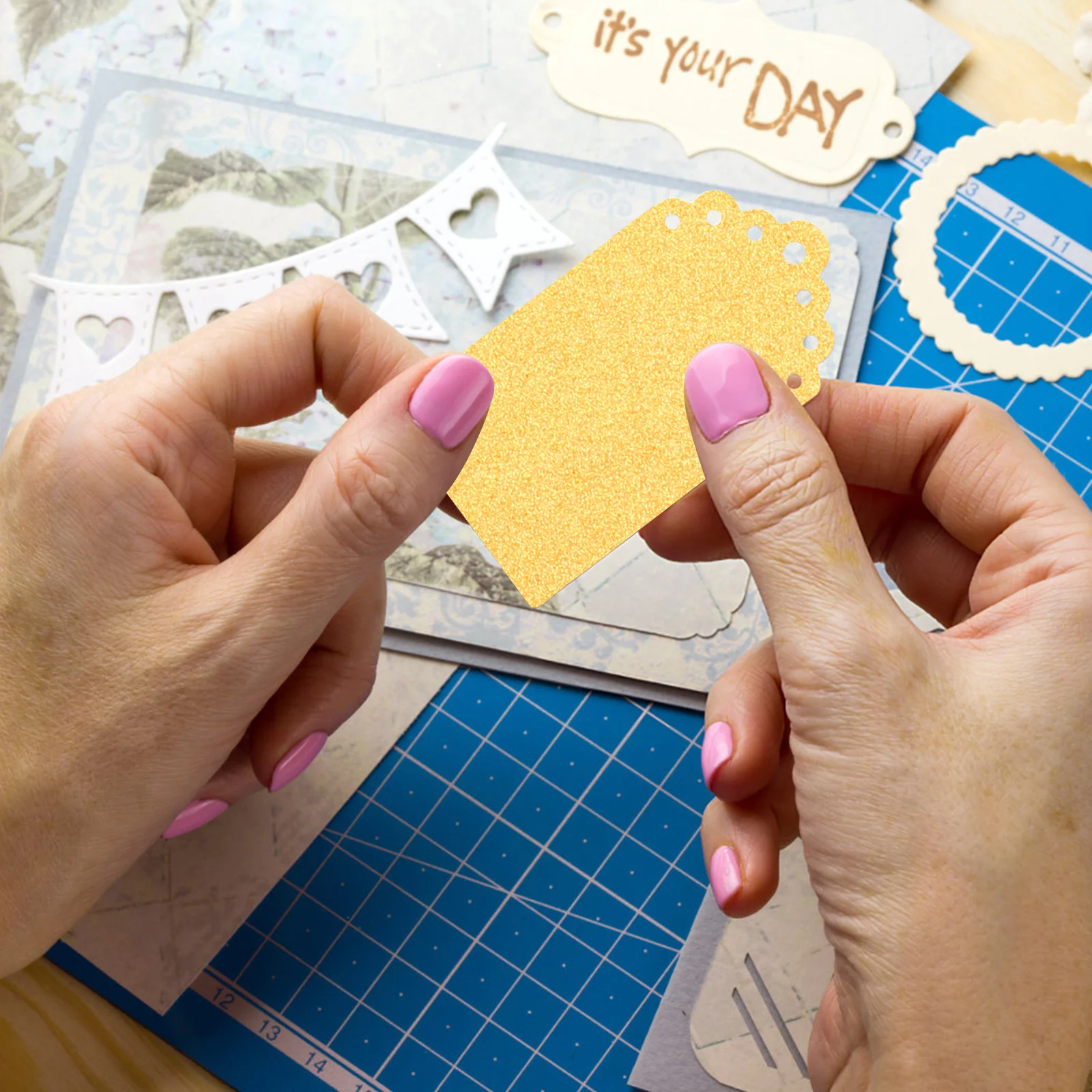 

10Pcs PU Glitter Sheets Faux DIY Crafts for Jewelry Bags Bow Making Materials PU Fabric for Bow Making
