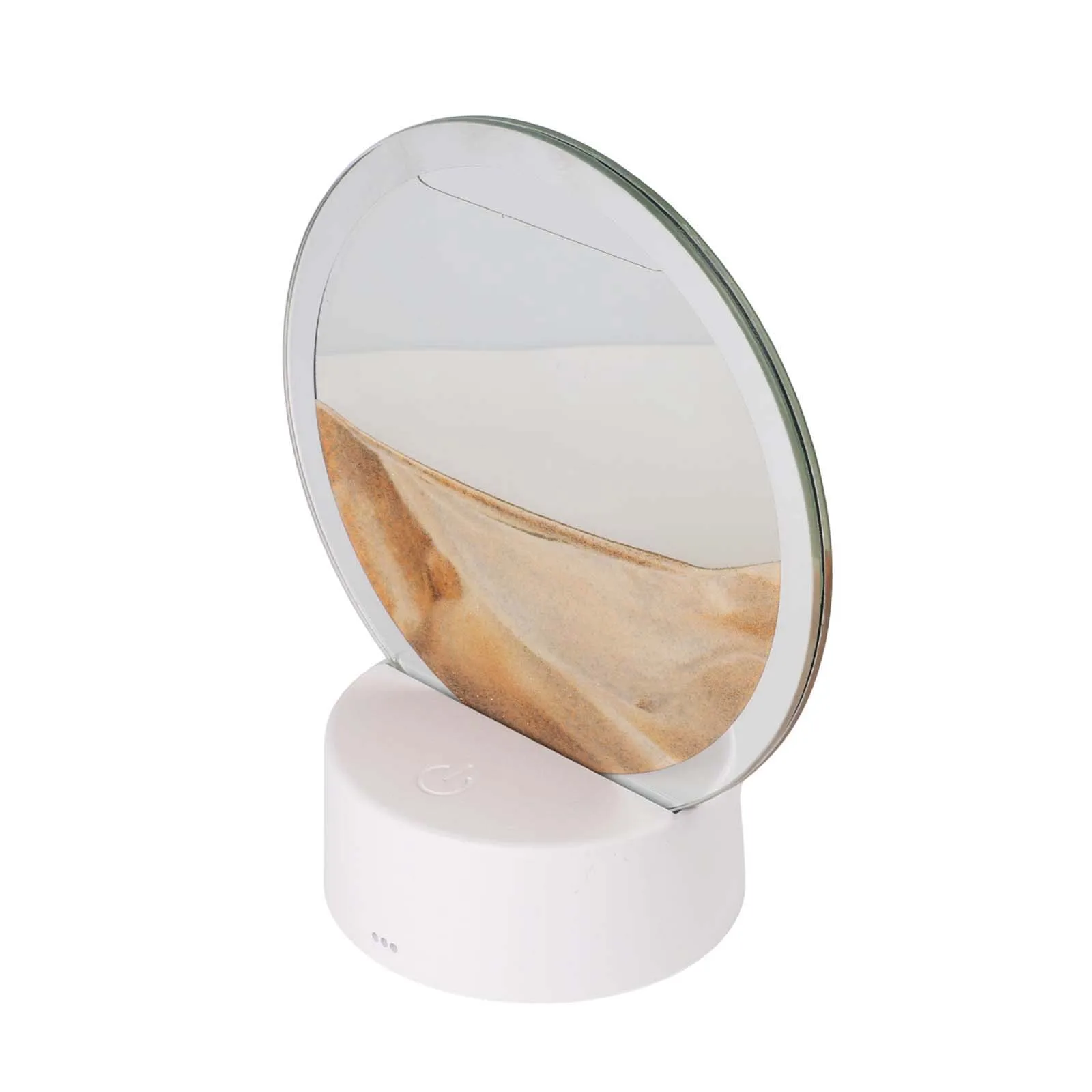 Living Room Decor 3D Sand Night Light Night Light Hourglass Picture Decor Exquisite Desktop Decoration Glass PVC Material