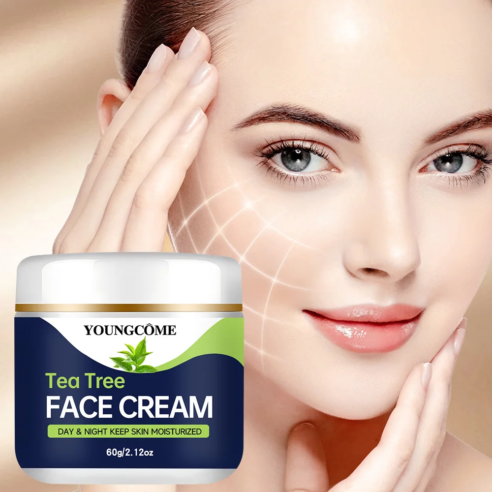 

Tea tree face cream Wrinkle Reduction,Anti-Aging Powerhouse Intense Moisturization Brightening Effect Firming & Brightening
