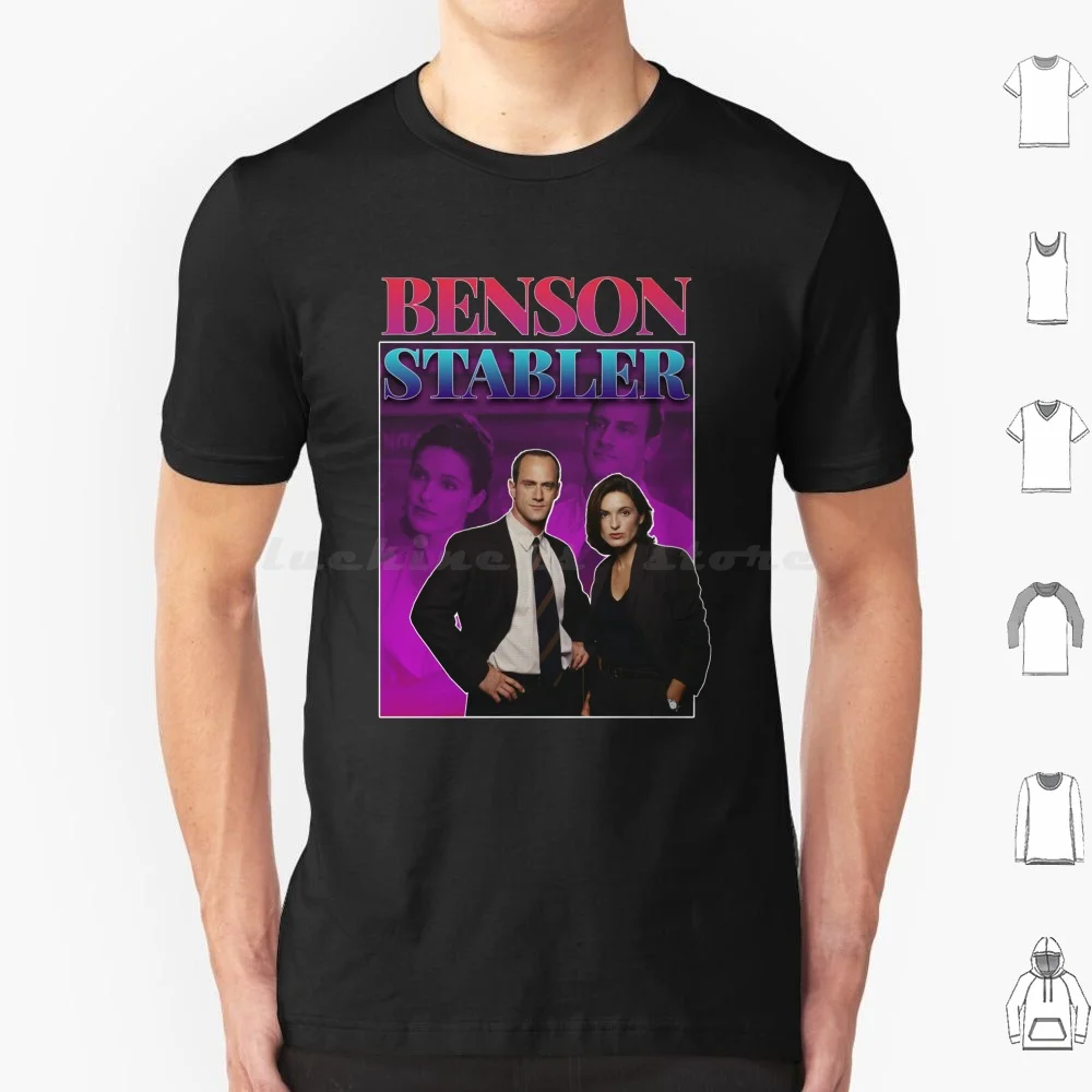 Olivia Benson & Elliot Stabler 90s Inspired Vintage Homage Custom T Shirt 6xl Cotton Cool Tee Law And Order Law And Order Svu