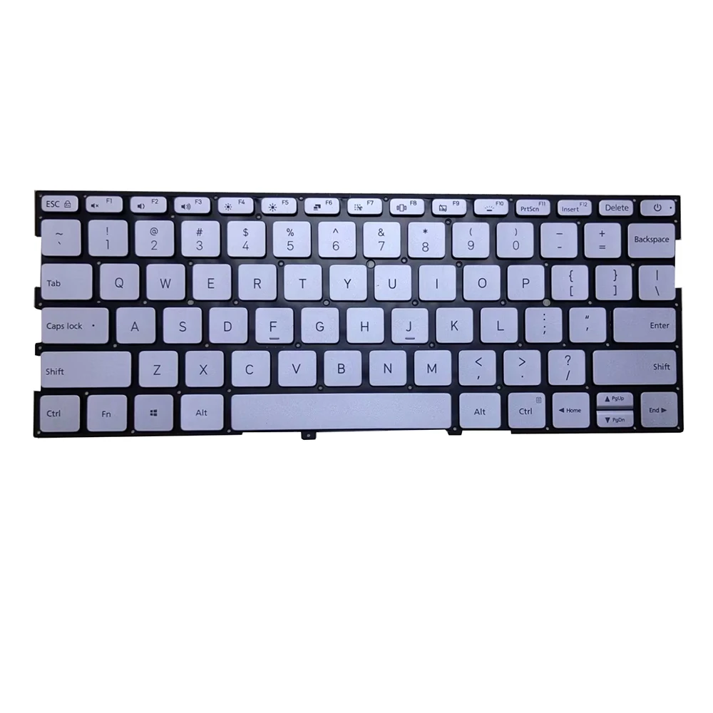 Laptop Keyboard For XIAOMI Air 13.3 161301-01 161301-07 161301-FC 161301-FB 161301-CN United States US With Backlit Silver/Black