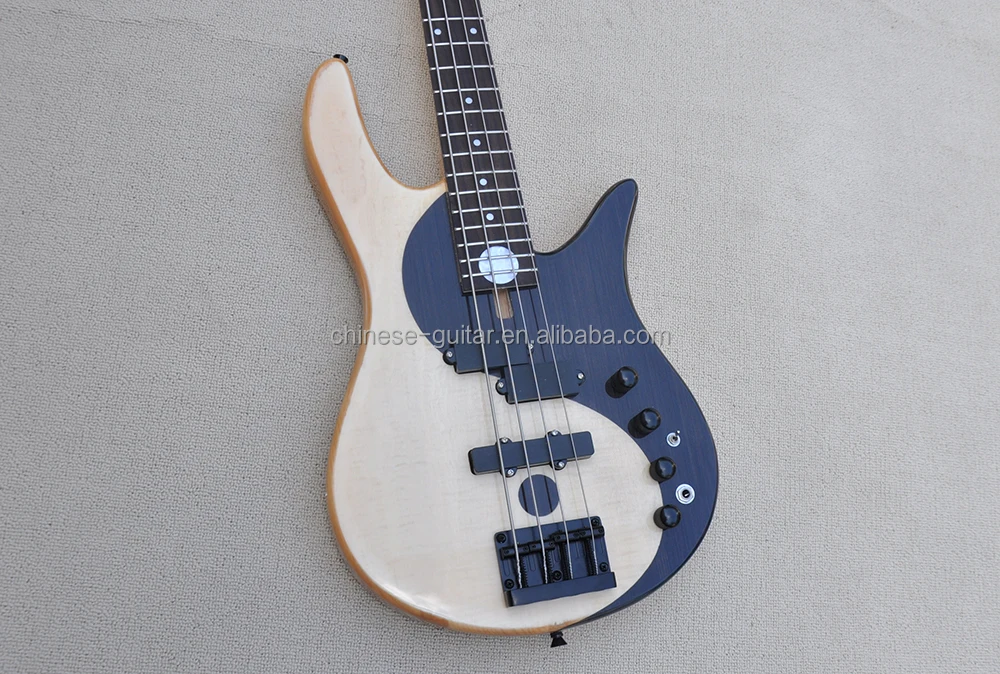 Flyoung 4 Strings Electric Bass Guitar Factory High QUality Guitars Bird Eye Maple Neck