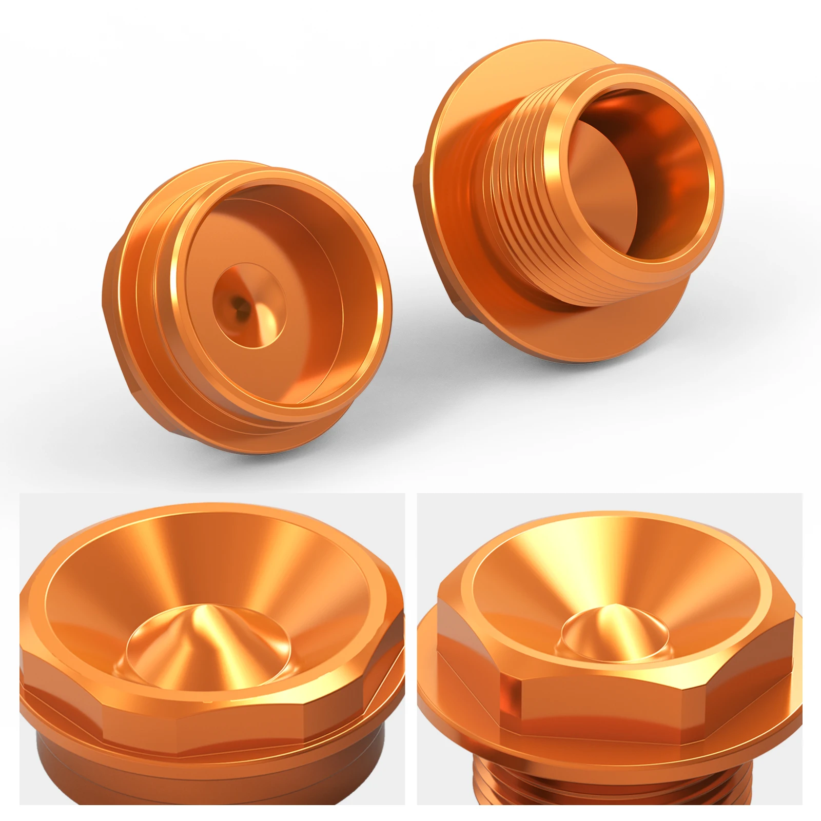 NICECNC For KTM EXC 300 Front Wheel Axle Nut Spindle Collar For KTM EXC-F 350 XCW 500 XCW-F SX 125 SXF 450 XC XCF 2003-2014 - Image 2