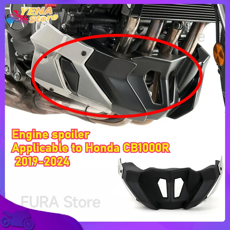 

Motorcycle lower engine chassis protection plate spoiler cover motorcycle parts applicable to Honda CB 1000 R 19-24