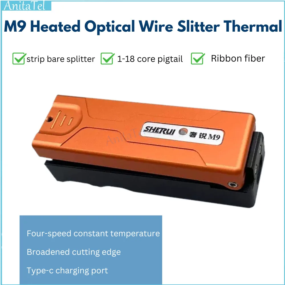 

M9 Stripper Heated Optical Wire Slitter Thermal Stripping Of Ribbon Fiber