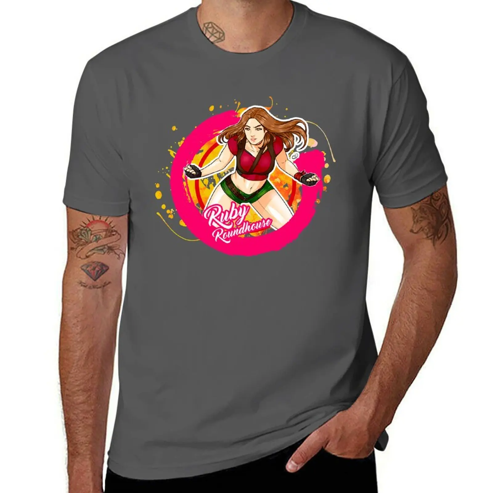 Roundhouse JUMANJI Ruby T-Shirt Moisture Control Sports Tee