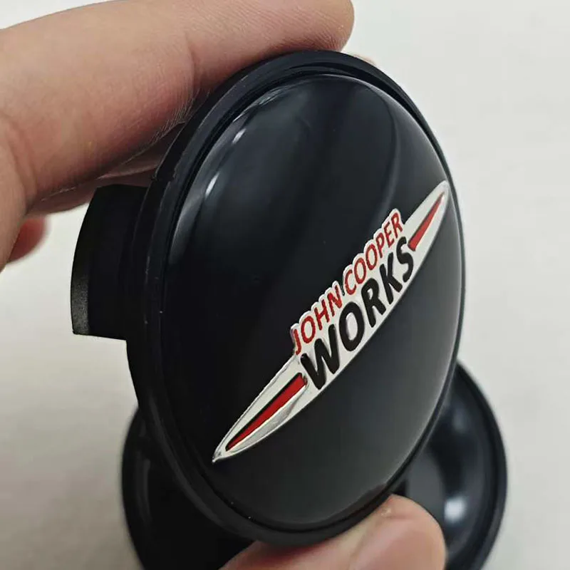 4 Stück 54mm Auto-Radnabenkappen für MINI Cooper S Works JCW One R50 R52 R53 R55 R56 R57 R58 R59 R60 R61 Zubehör – Detail 5