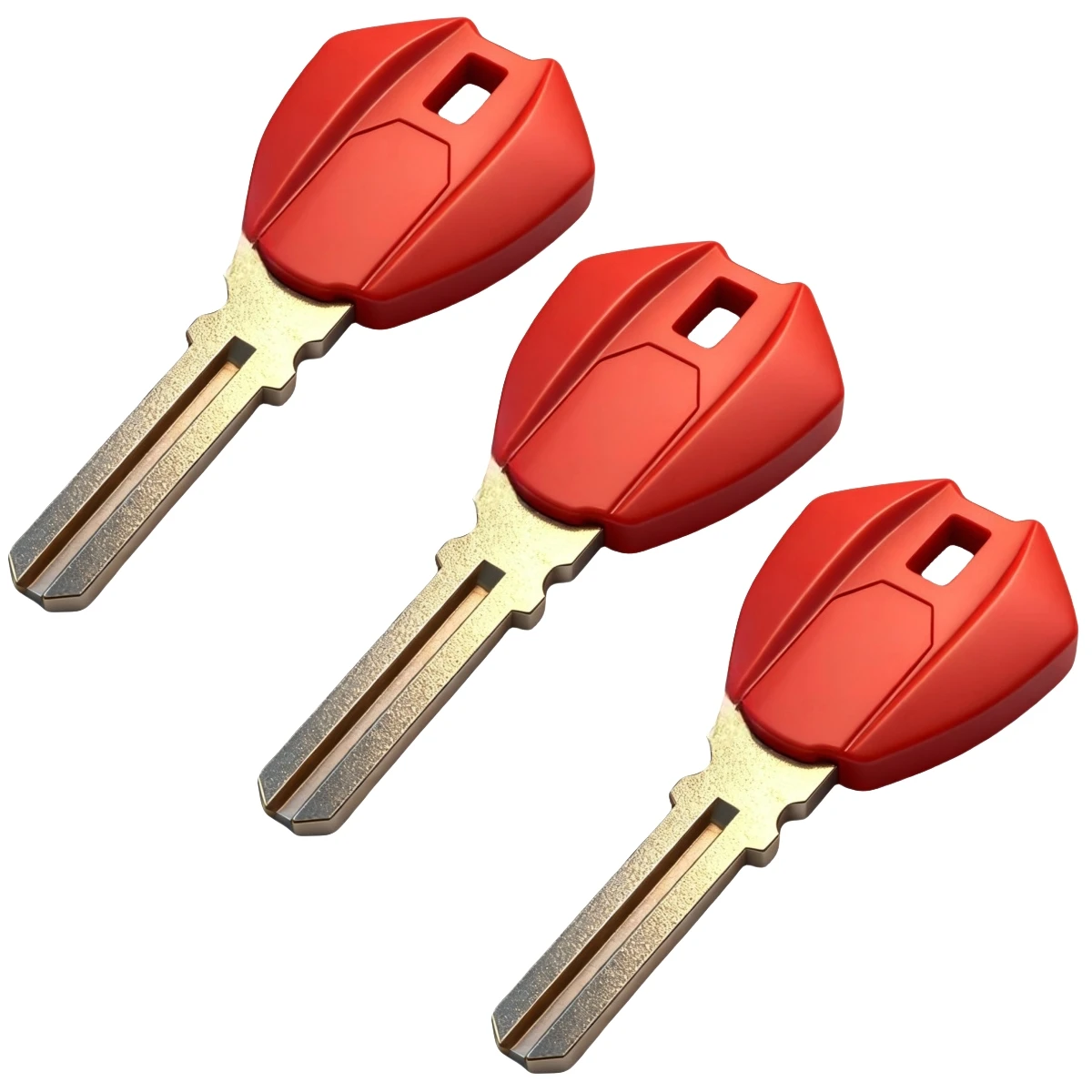 مفتاح الدراجة النارية مناسب لـ Ducati مفتاح فارغ Ducati 656 659 696 795 796 M1100 1199 1098 1198 Monster مفتاح رقاقة قابل للفصل #3