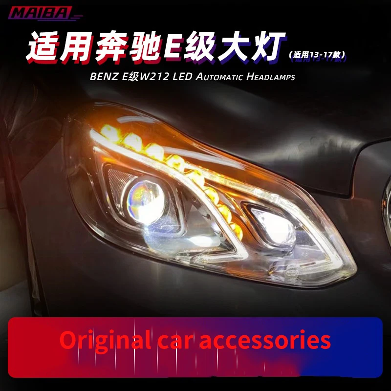 

Car front lamp LED Headlight assembly for Mercedes Benz W212 E260 E300 10-19 head lamp LED DRL Daytime RunningLight Turn Signal