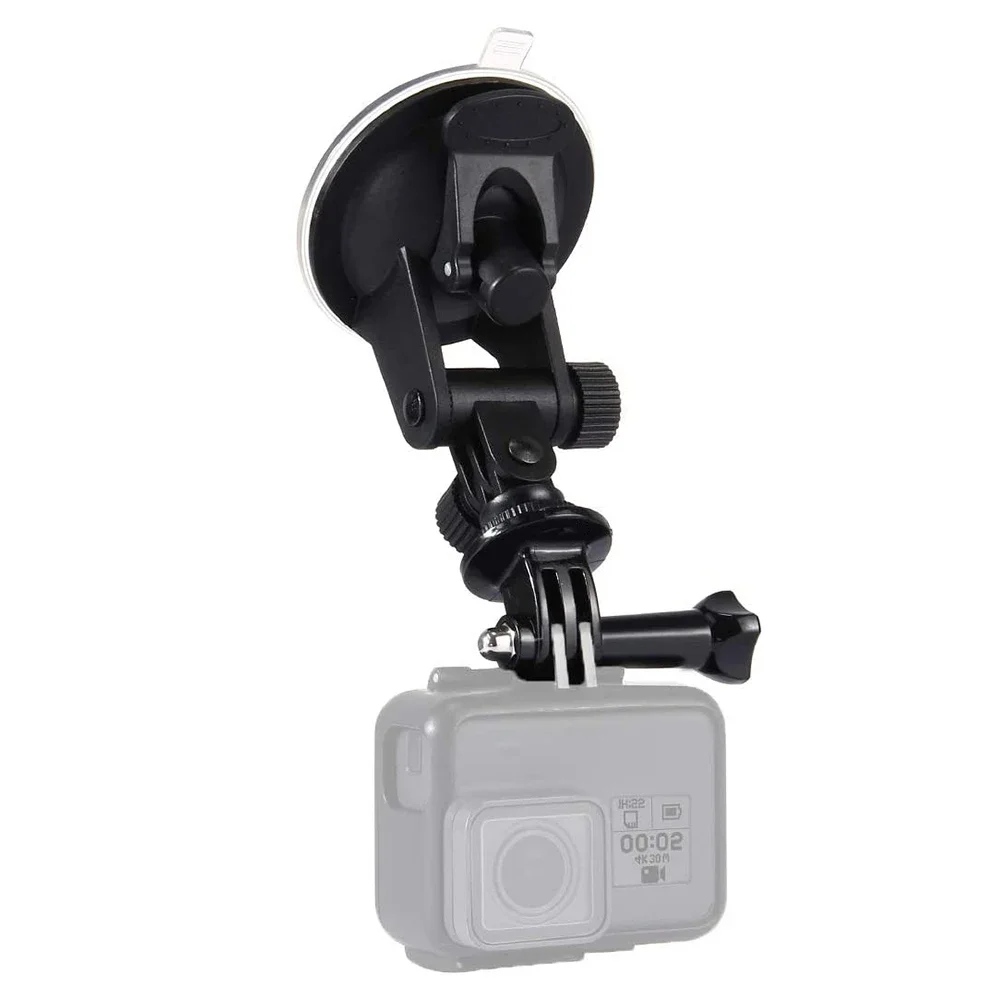 Suction Cup Mount Car Windshield Holder Mount for GoPro Hero 11 10 9 8 7 6 5 4 DJI OSMO Action Camera for iPhone Smartphone