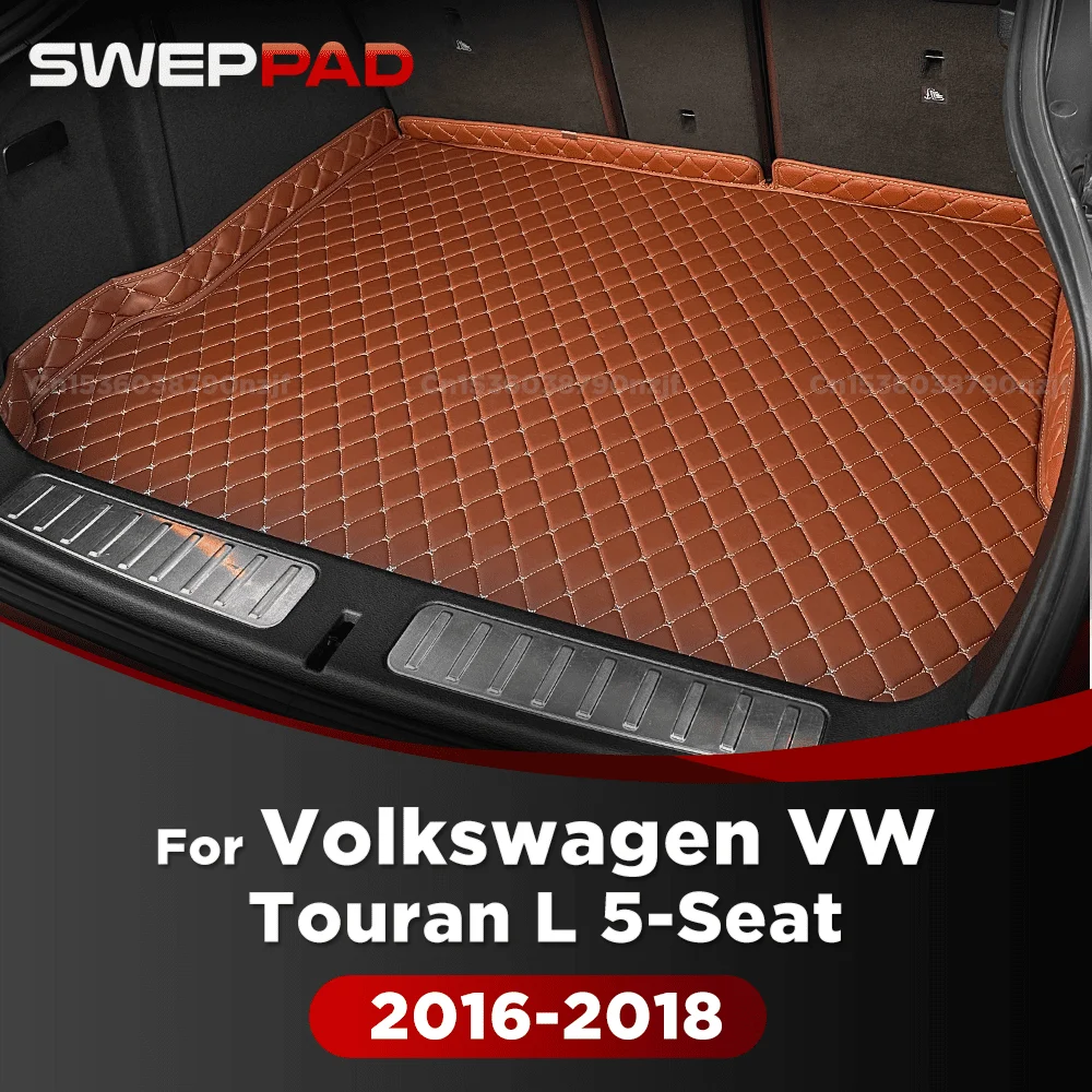 

For Volkswagen VW Touran L 5-Seat 2016 2017 2018 3D Car Trunk Mat Cargo Liner Carpet Interior Accessories Cover