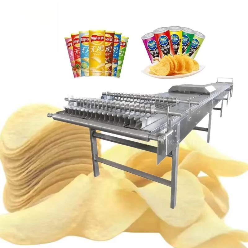 Fully Automatic Industry Equipment Compound Crispy Potato Chips Production Line Featuring Fryer and Dough Mixer Key Machines