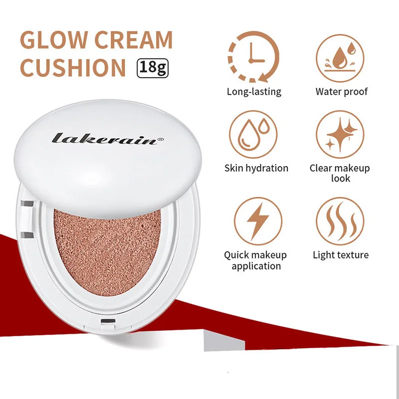 Corrector de aire sin poros, crema Bb, resistente al agua, larga duración, ilumina la cara, base mate, cosméticos con soplo