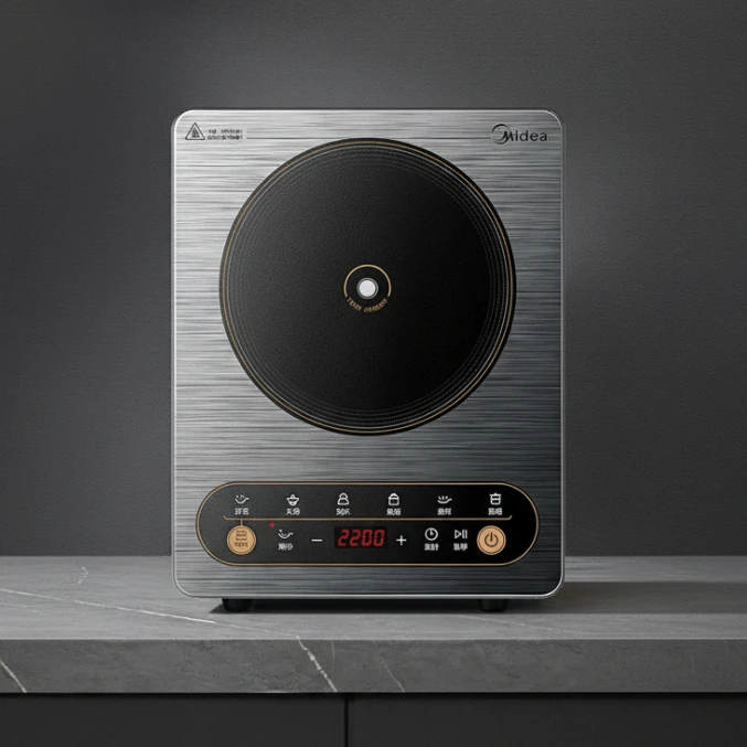 Home Use High-Power Induction Cooker Stir-Fry Hot Pot Cooktop Designed for Efficient Cooking