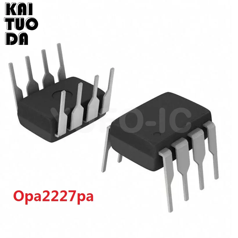 Free Ship 2pcs Opa2227 dip-8 IC CHIPS 2227 New Opa2227pa