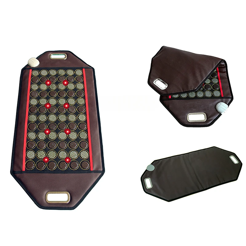 Red Light Therapy For Pain Ceramic S1 Tourmaline Far Infrared Heating Pad Bio Matt Infrared Ion Jade Mat