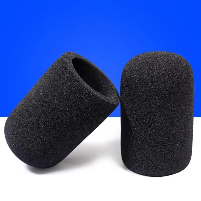 E9LB ميكروفون احترافي الزجاج الأمامي تصفية هيئة التصنيع العسكري غطاء للصوت تكنيكا AT2020 AT2035 Mics غطاء الإسفنج تصفية