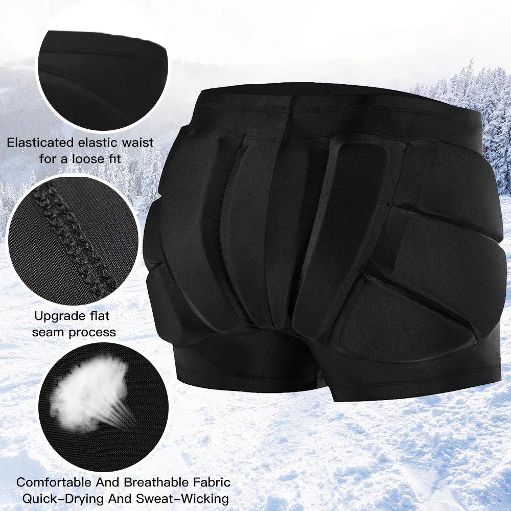 Kids Pads For Roller Skating Accessories Protection For Butt And Tailbone Kids Hips Protective Pads Ski Hip Pad Protection Gear