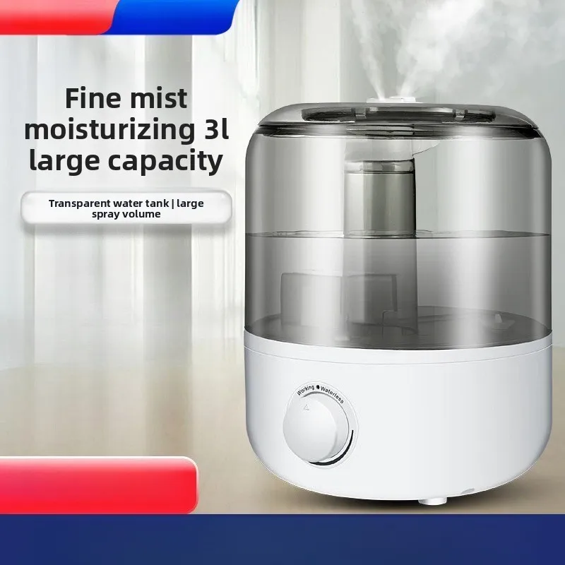 Ultrasonic Transparent Humidifier Desktop Large-capacity Atomizing Sprayer