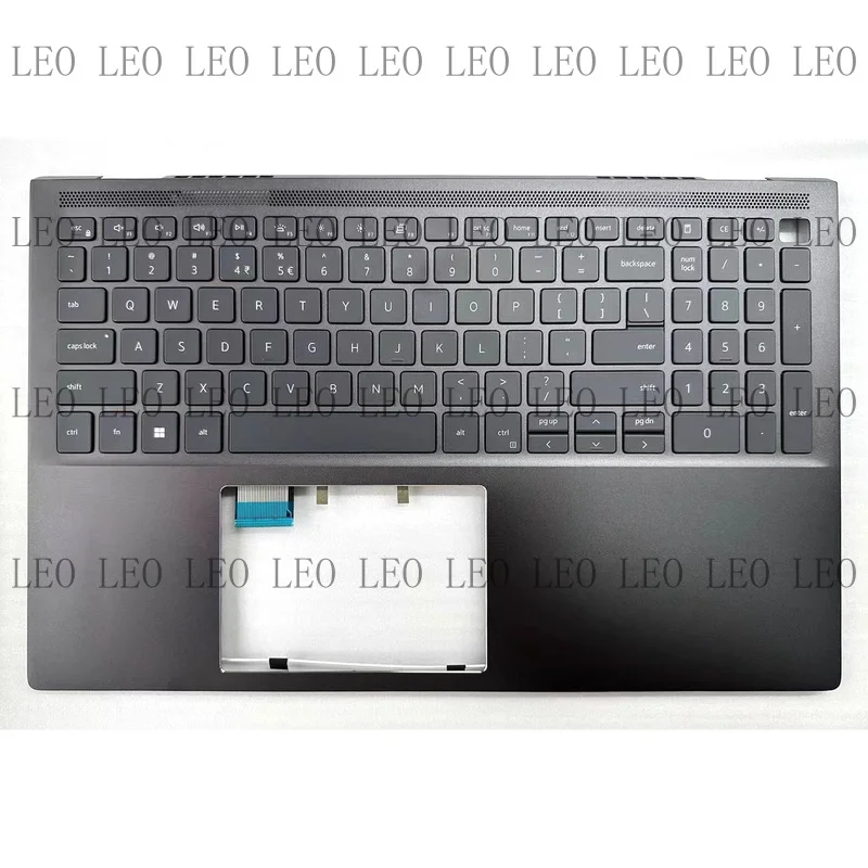 MY 02KF2N New For Dell Vostro 7500 V7500 Palmrest Upper Case US Intl Backlit KB