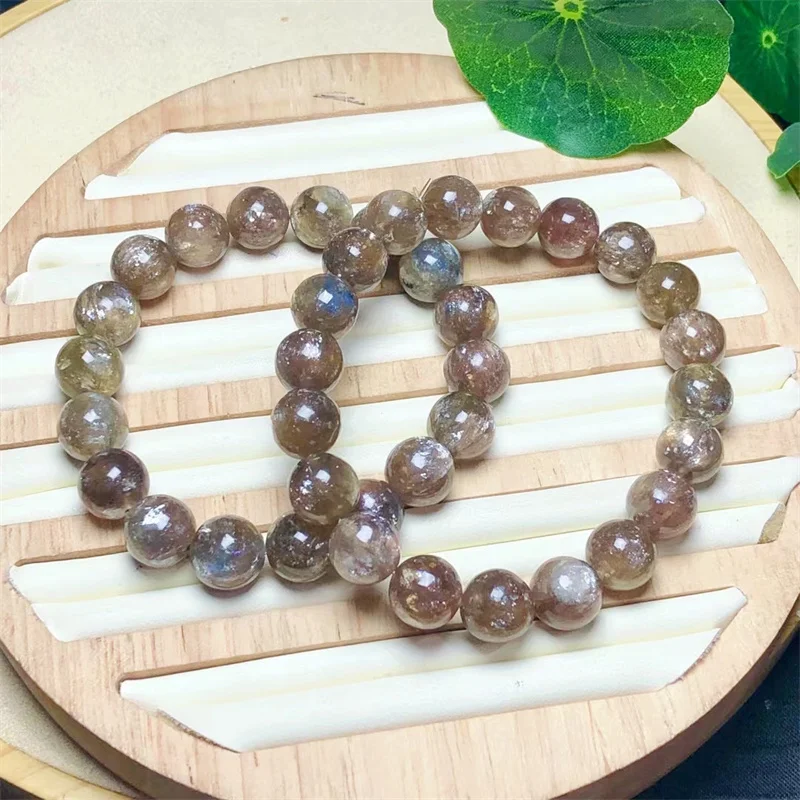 Natural kyanite Grandmother Crystal Bracelet Luxury Healing Reiki Jewelry Quartz Crystal Stone Bangle Gift 1pcs 8/10/14MM