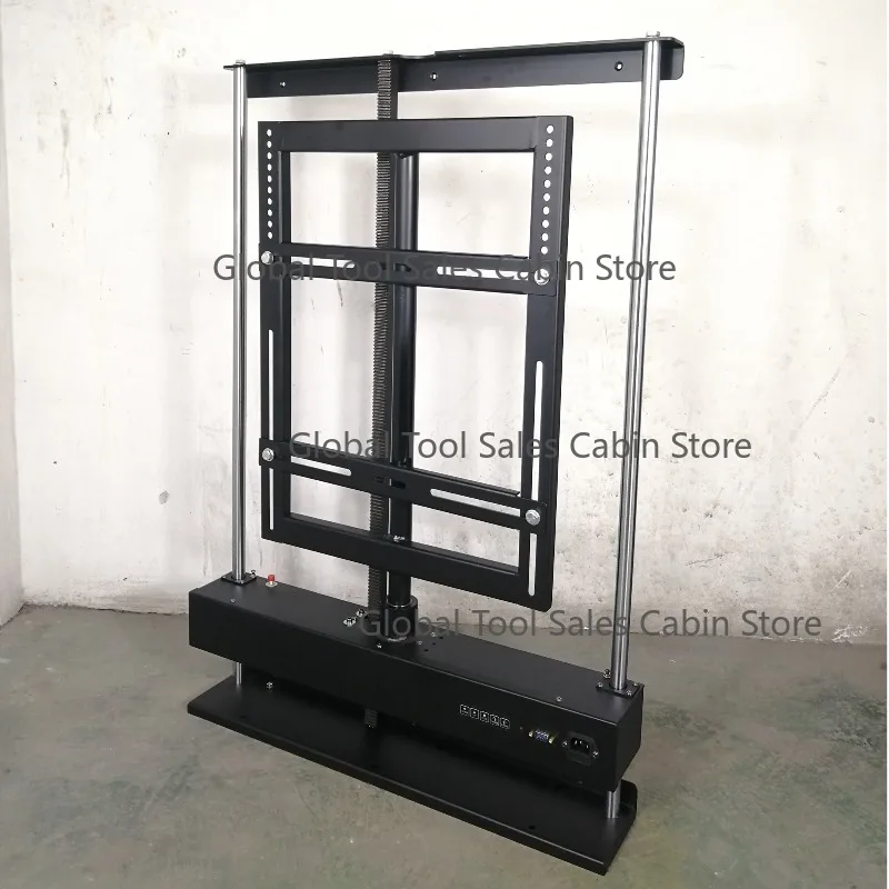Motorized TV Cabinet Stand with Remote Control Rotation 340 Degrees - Drop down TV Lift Mechanism for Home Entertainment Systems