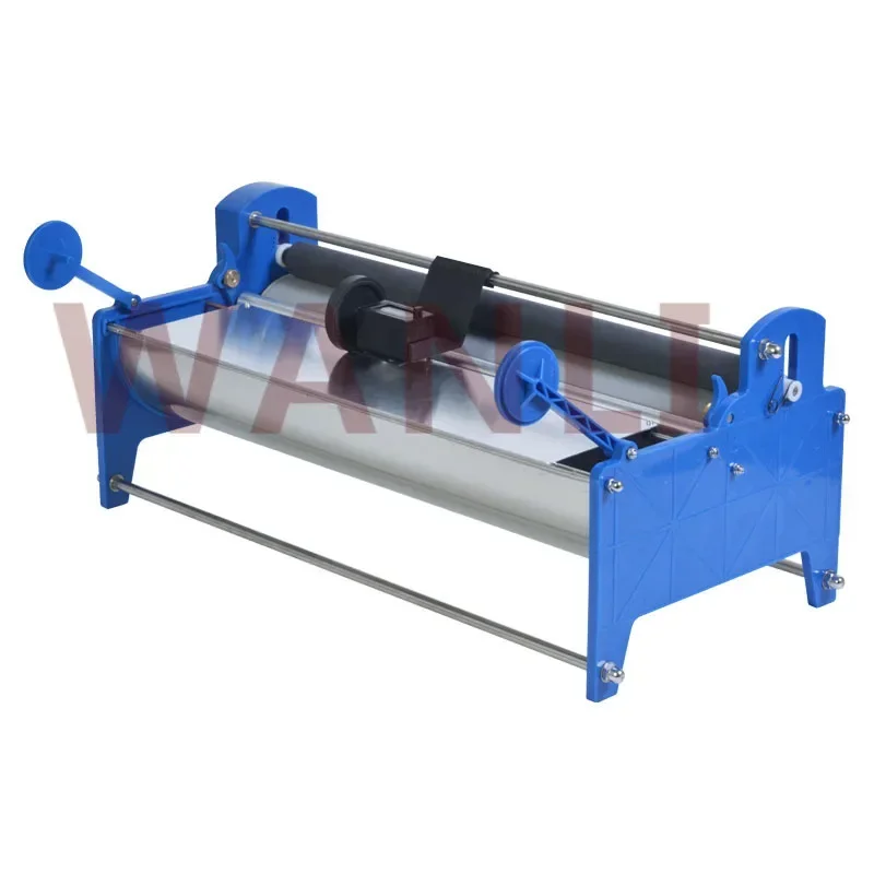 JJ53-68A Hand-Cranked Wallpaper Gluing Machine 53 Cm Wallpaper Gluing Machine Solid Glue Gluing Sizing Machine