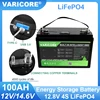 VariCore 12.8V 100AH ​​LiFePO4 배터리 12V 리튬 철 인산염 배터리 골프 카트 용 6000 사이클 자동차 라이터 태양 광 골프 카트 3