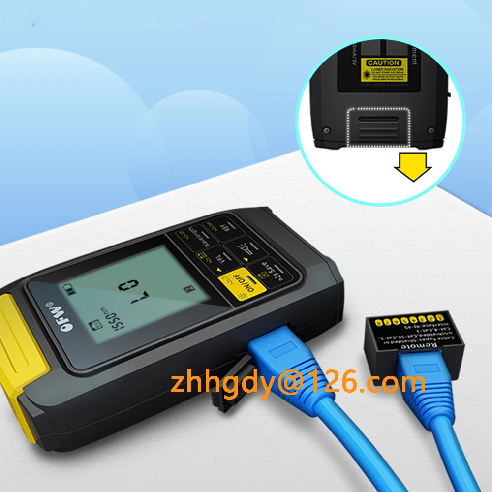 4in1OFW optical power meter OPM Led lamp visual fault locator network cable test optical fiber tester 5km 15km 30MW rechargeable