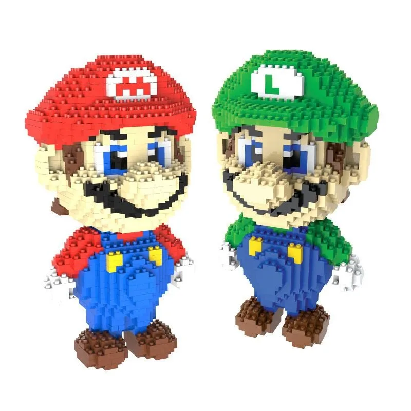 

Adult High Difficulty Mario Micro Particle Building Blocks Assembly Puzzle Toy for Grown-ups