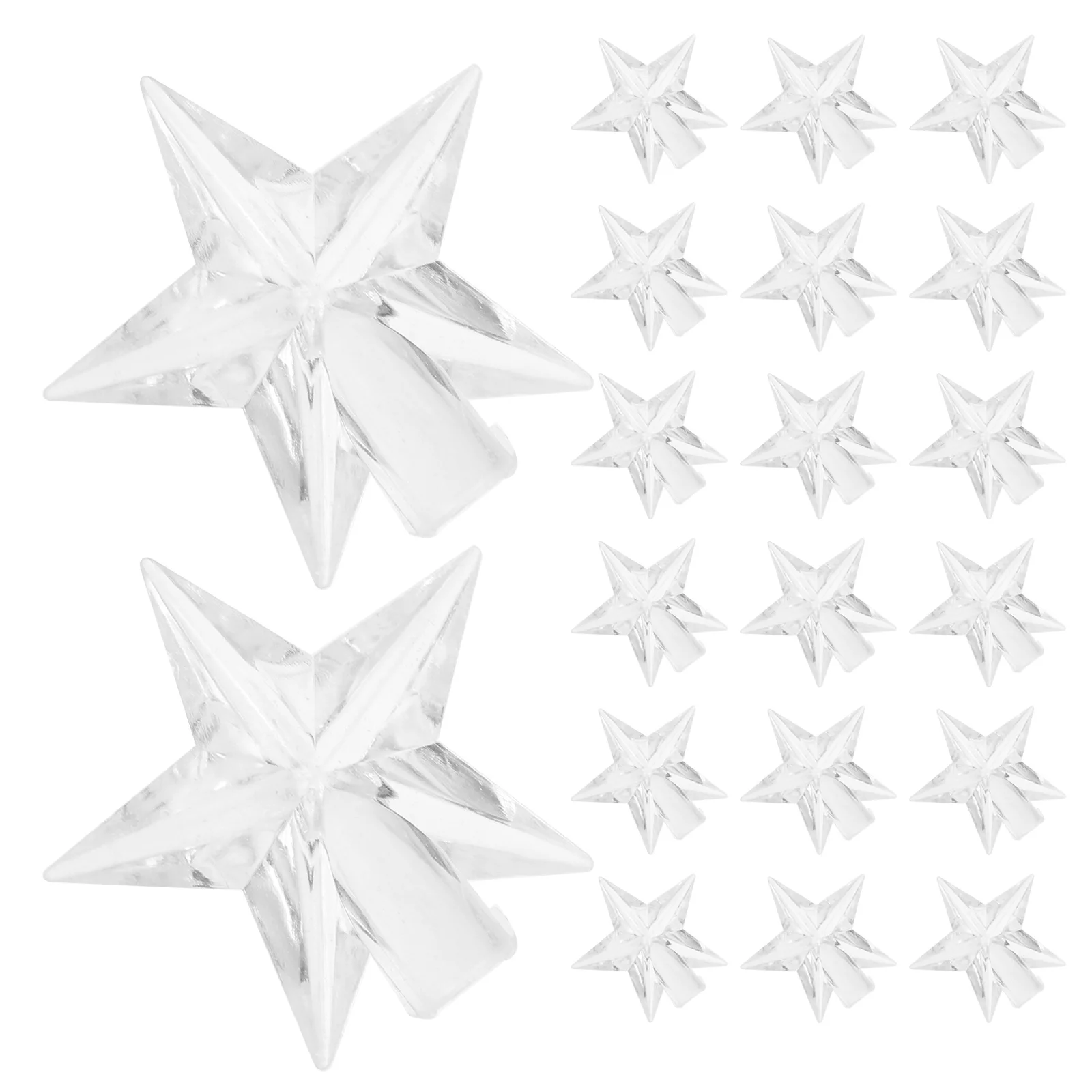 

100Pcs Five Lampshade Light Cover for String Lights Warm Atmosphere Decorative Bulb Covers DIY Lamp Shade Replacement