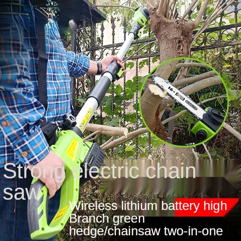 

Lithium Electric Rechargeable High Branch Saw Altitude Pruning Rod Multifunctional Broadband Pruning Shearer Hedge Machine