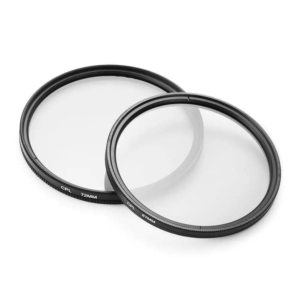 37/49/52/55/58/62/67/72/77/82mm Photography Circle Camera Lens Filter Polarizing CPL For Canon Nikon Sony