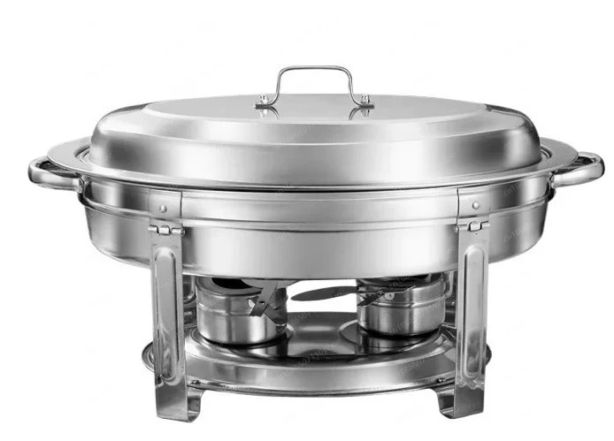 

New stainless steel economical buffet stove small hot pot