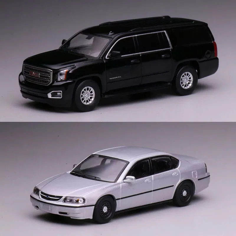 596 1/64 Chevrolet Impala - Der Prototyp des amerikanischen Polizeiautos der NYPD aus Legierungsdruckgussmetall, Spielzeug für Kinder und Jungen – Detail 6