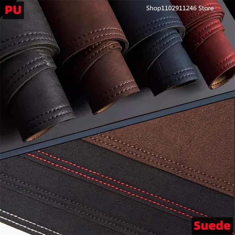 For Peugeot 2008 208 2012 - 2018 2013 Car Dashmat Dashboard Leather Cover Suede Dash Mat Pad Sunshade Accessories Nonslip Auto