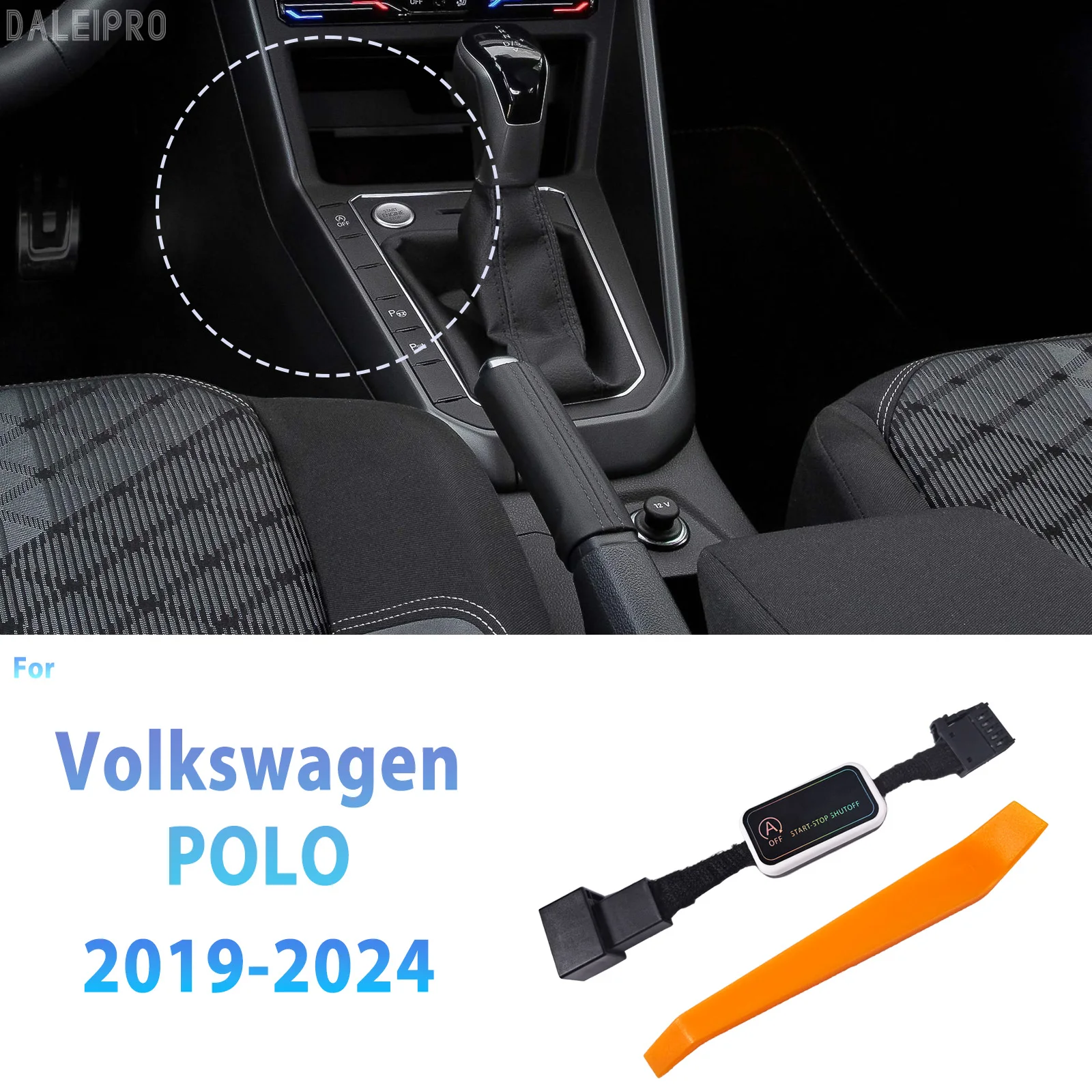 For Volkswagen VW POLO 2019-2022 2023 2024 Automatic Stop Start Engine System Memory Module Cancel Car Auto Start Stop Switch