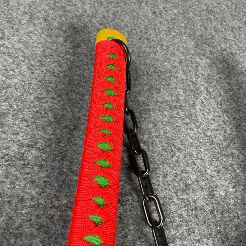 79 cm/31.01in Demon Slayer Legno Katana Spada Anime Periferiche Arma Puntelli Modello Cosplay Regali Artigianato Da Collezione Giocattoli All'aperto