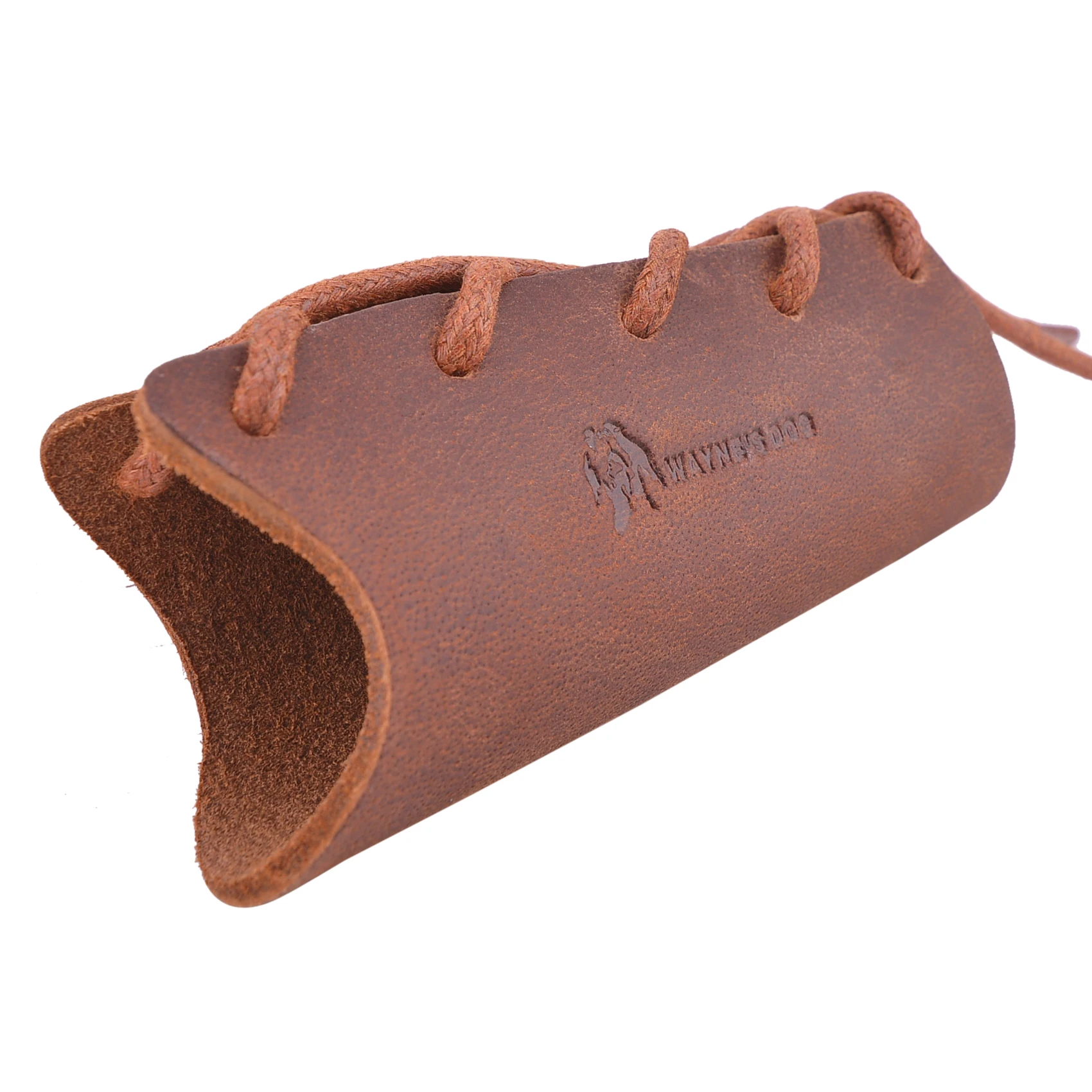 Wayne's Dog Leather Axe Leather Collar , Handle Protecteror Handle Guard Holster Covers For Camping ,Garden Pick & Mattock view 6