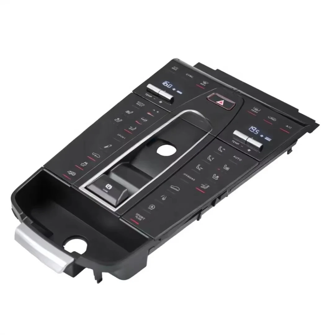 หน้าจอควบคุมกลางรถยนต์แบบสัมผัสเต็มรูปแบบสำหรับปี 2014-2021 ฝาครอบที่วางแขนคอนโซลกลาง อัพเกรดแผงควบคุม LCD ใหม่