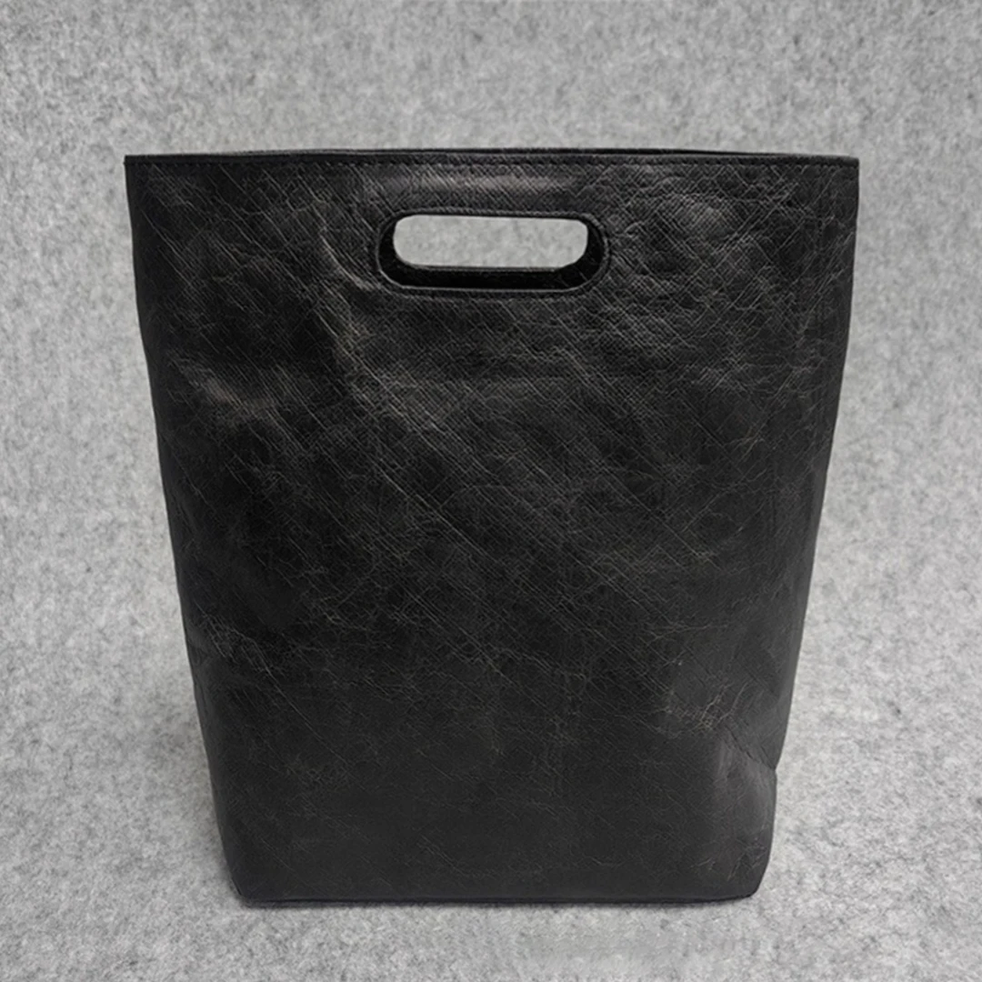 

Vintage Handbags Woman Dupont Paper Large Capacity Waterproof Commuter iPad Tote Shopping Bag purse