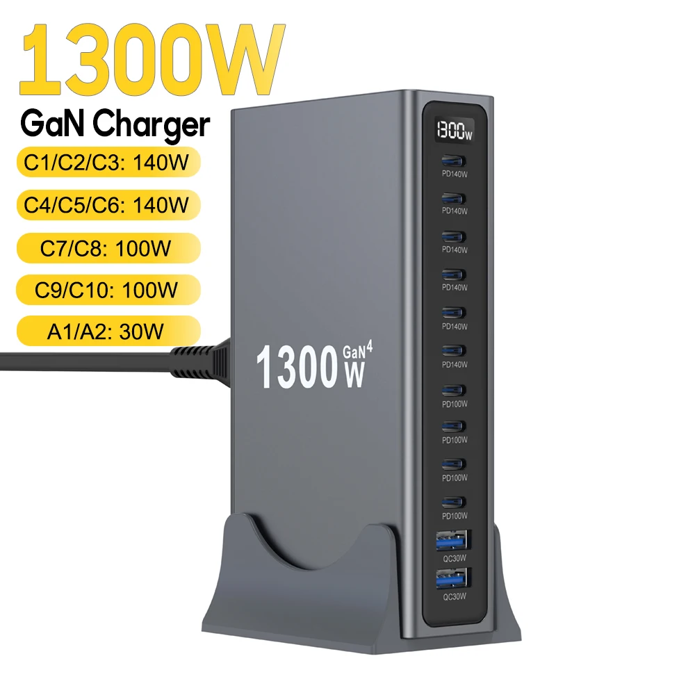 cargador-de-escritorio-gan-de-1300w-12-puertos-140w-pd31-pps-estacion-de-carga-rapida-usb-tipo-c-para-macbook-pro-iphone-17-16-15-samsung-s26-s25