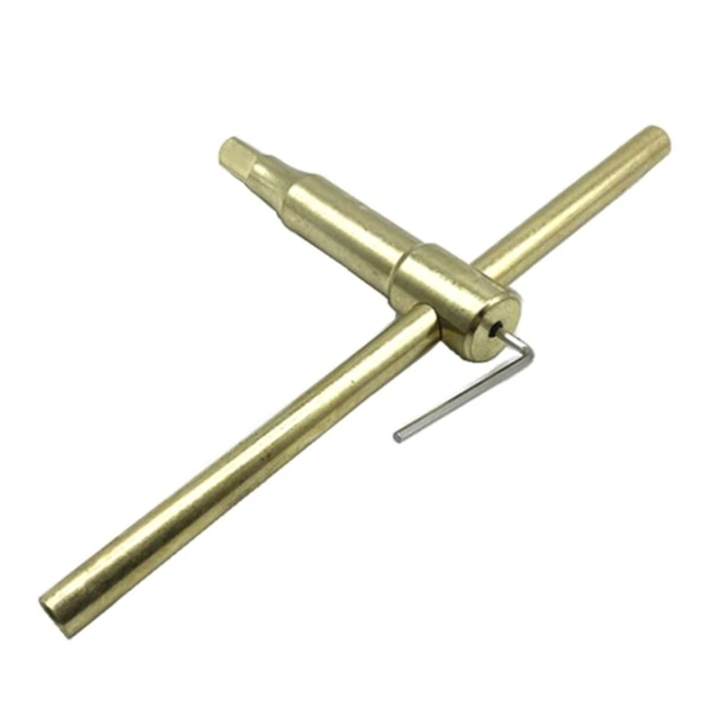 Imagem -04 - Quenching Hand Drill Chuck Wrench Tool Parte Drill Chuck Keys T-shape Chuck Wrench 10 mm 12 mm 14 mm 40cr Ajustável