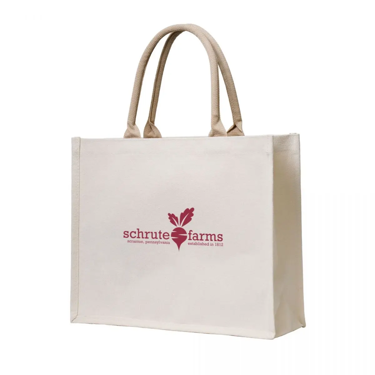 

Schrute Farms Established in 1812 Tote Bag Canvas bag tote bags men tote bag screen Shopper handbag