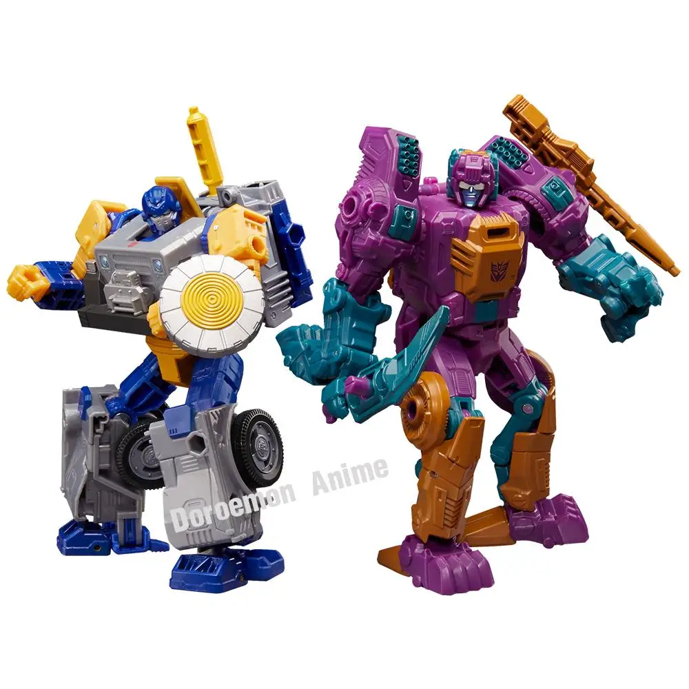 In Voorraad Originele Hasbro Transformers Age of The Primes Wreck N Doom Collection Fisitron en Carnivac Action Figure 2-Pack speelgoed